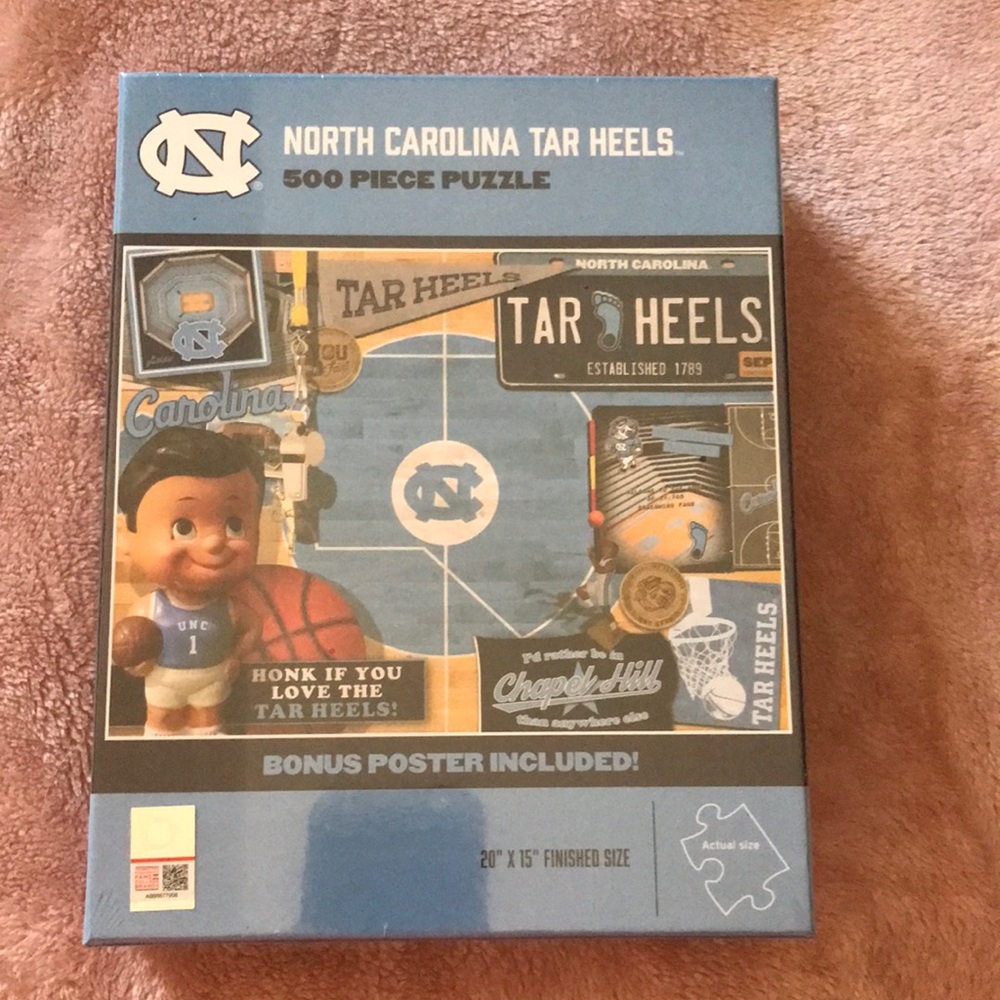 New in box…NC Tarheels puzzle
